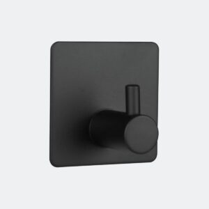 Stainless Steel Adhesive Hooks (Pack of 6)